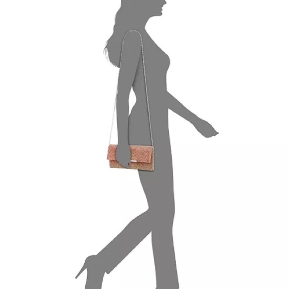 INC International Concepts Hether Mesh Clutch - Picture 2 of 4